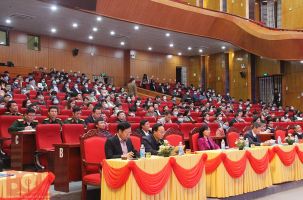 Bắc Giang: Hội nghị trực tuyến 3 cấp tuyên truyền pháp luật về bầu cử