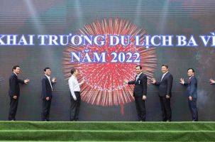 Tổng cục trưởng Nguyễn Trùng Khánh dự lễ khai trương Du lịch Ba Vì năm 2022 “Trải nghiệm xanh, an toàn”