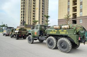 Bộ Quốc phòng tăng cường lực lượng, phương tiện hỗ trợ Bắc Giang, Bắc Ninh chống dịch