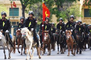 Đội kỵ binh thuộc Bộ Công an sẽ biểu diễn tại Lễ hội Yên Thế