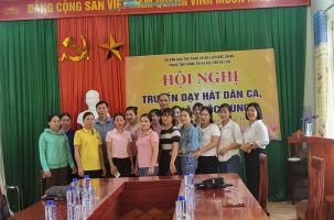 Tổ chức hoạt động truyền dạy hát dân ca, múa dân tộc Nùng tại xã Tân Sơn huyện Lục Ngạn