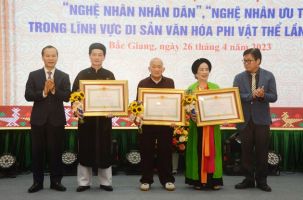 Bắc Giang - Miền di sản và những “báu vật nhân văn sống”