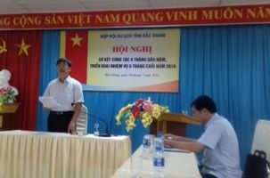 Hiệp hội Du lịch tỉnh Bắc Giang tổ chức sơ kết công tác phát triển du lịch 6 tháng đầu năm, phương hướng nhiệm vụ 6 tháng cuối năm 2018