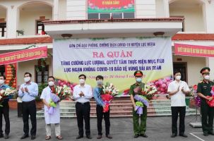 Bắc Giang: Ra quân bảo vệ vùng vải thiều Lục Ngạn an toàn