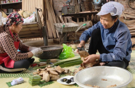 Ngọt thơm bánh gai Hiệp Hòa