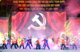Bắc Ninh: Chương trình nghệ thuật chào mừng thành công Đại hội XIV của Đảng