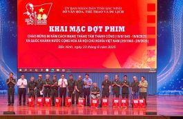 Bắc Ninh khai mạc Đợt phim kỷ  niệm 80 năm Cách mạng Tháng Tám và Quốc khánh 2/9