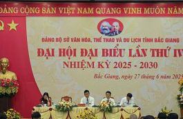 Đại hội Đảng bộ Sở Văn hoá, Thể thao và Du lịch nhiệm kỳ 2025 – 2030