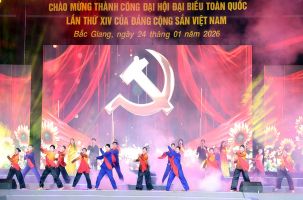 Bắc Ninh: Chương trình nghệ thuật chào mừng thành công Đại hội XIV của Đảng
