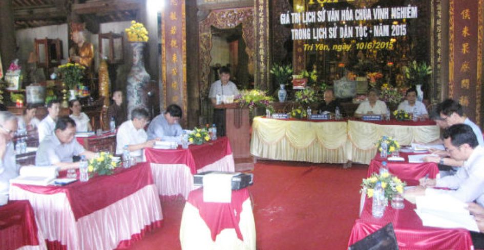 Tọa đàm “Giá trị lịch sử văn hóa chùa Vĩnh Nghiêm trong lịch sử dân tộc”