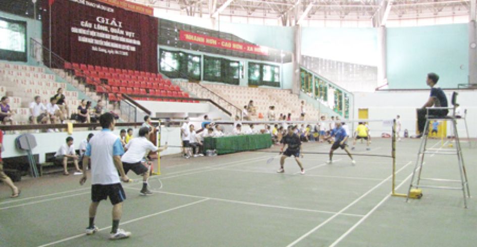 Sở VHTTDL Bắc Giang tổ chức giải cầu lông – quần vợt