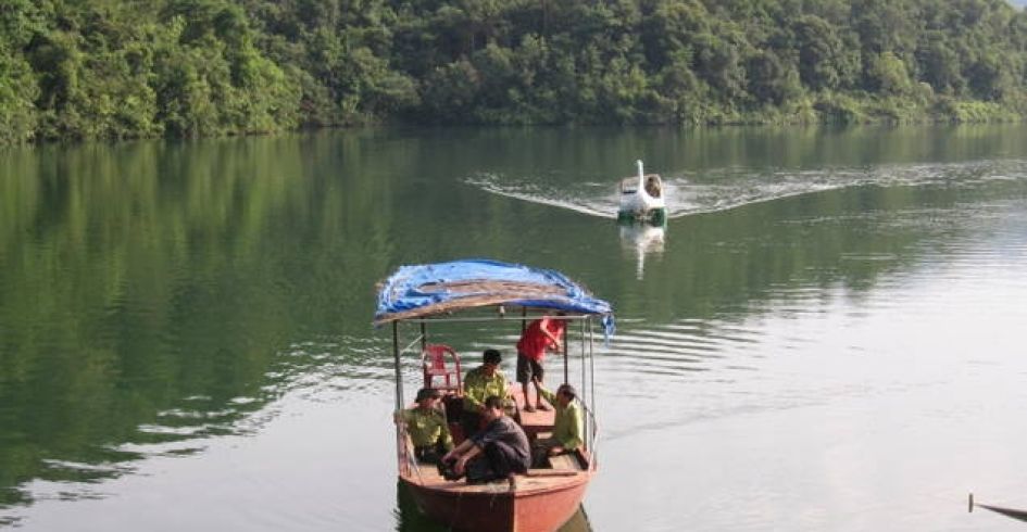 Khám phá vẻ đẹp hoang sơ của hồ Khe Chão