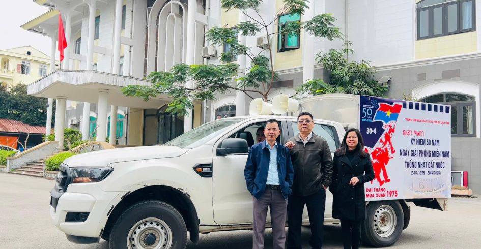 Ra quân tuyên truyền đợt phim kỷ niệm 50 năm ngày giải phóng Miền Nam thống nhất đất nước” 