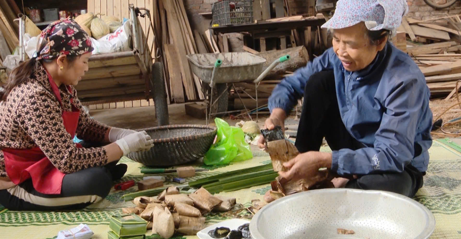 Ngọt thơm bánh gai Hiệp Hòa