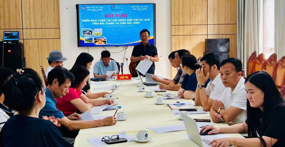 Hội nghị gặp mặt, triển khai công tác sáp nhập Hiệp hội Du lịch tỉnh Bắc Giang và Bắc Ninh