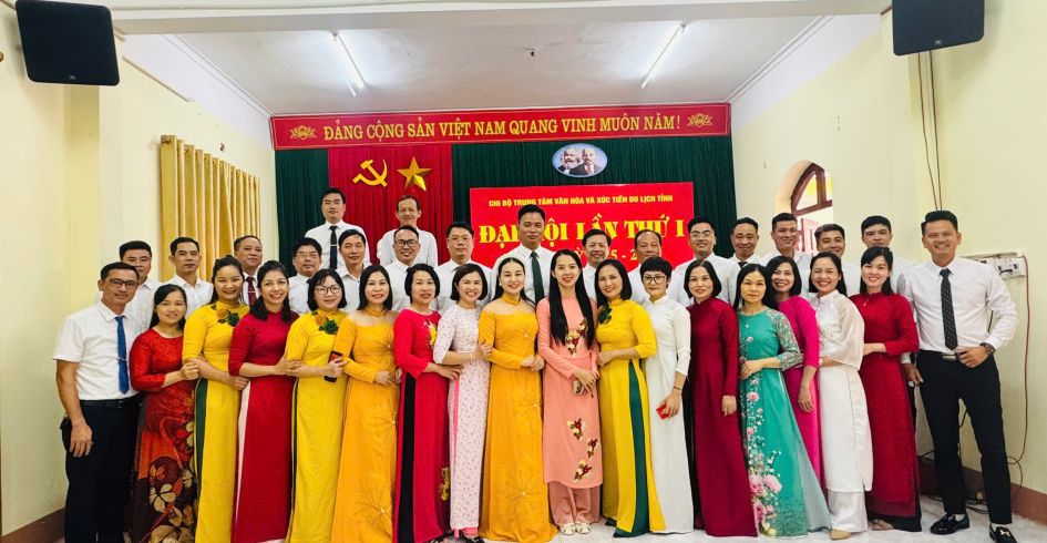 Chi bộ Trung tâm Văn hoá và Xúc tiến Du lịch tổ chức Đại hội lần thứ I, nhiệm kỳ 2025-2027