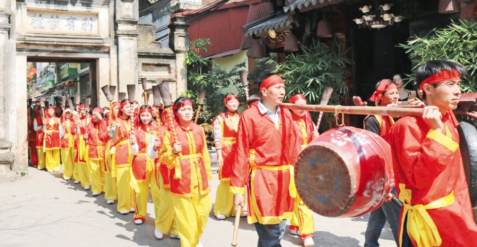 Nét thanh lịch làng Diềm