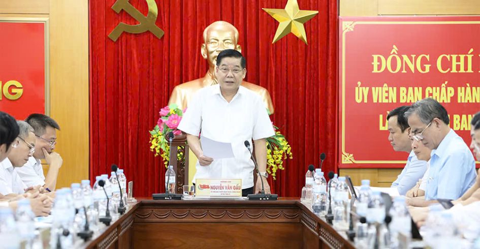 Bí thư Tỉnh ủy Nguyễn Văn Gấu chỉ đạo: Sơn Động cần tập trung phát triển nông, lâm nghiệp, du lịch