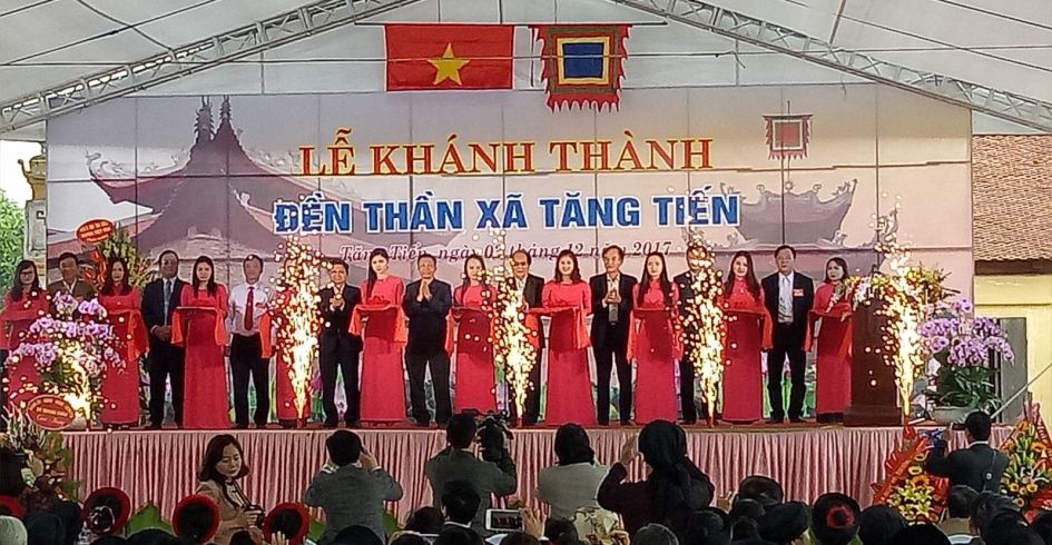 Đền Thần xã Tăng Tiến điểm du lịch tâm linh hấp dẫn ở Bắc Giang