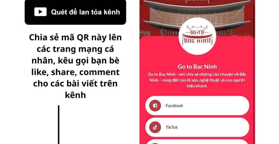 Bắc Ninh quảng bá di sản văn hóa trên các kênh mạng xã hội