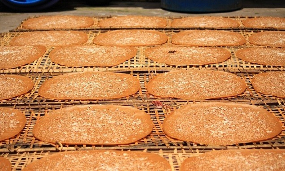 Bánh đa dừa Thổ Hà đượm vị quê