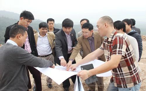 đẩy nhanh,  tiến độ, xây dựng, khu du lịch, sinh thái, tâm linh , Tây Yên Tử, huyện Sơn Động, Bắc Giang